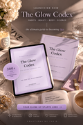Glow Up Guide PDF | The Glow Codex | 300+ Beauty & Wellness Tips | Peptide Guide | Digital Planner | Hyperlinked PDF