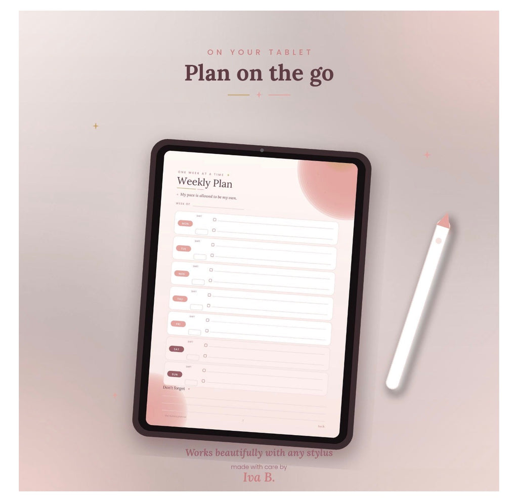 Nurse Planner Undated | Monthly Weekly Shift Tracker, Self-Care, Budget (Digital Download)